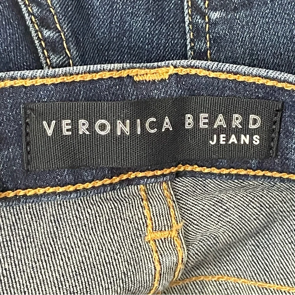 VERONICA BEARD JEANS NWT KATE 10” HIGH RISE SKINNY JEANS 24 VINTAGE WITH FRAY - Picture 10 of 14